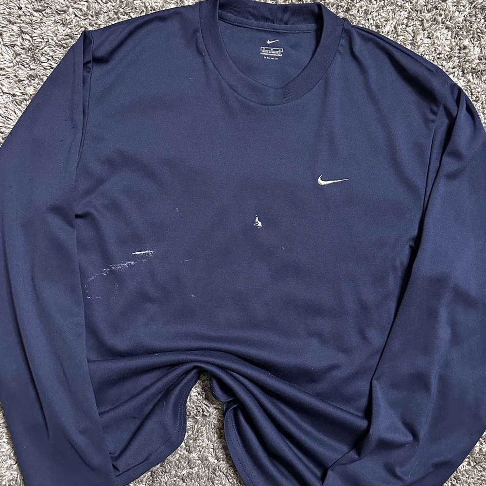Nike Embroidered Long Sleeve Shirt